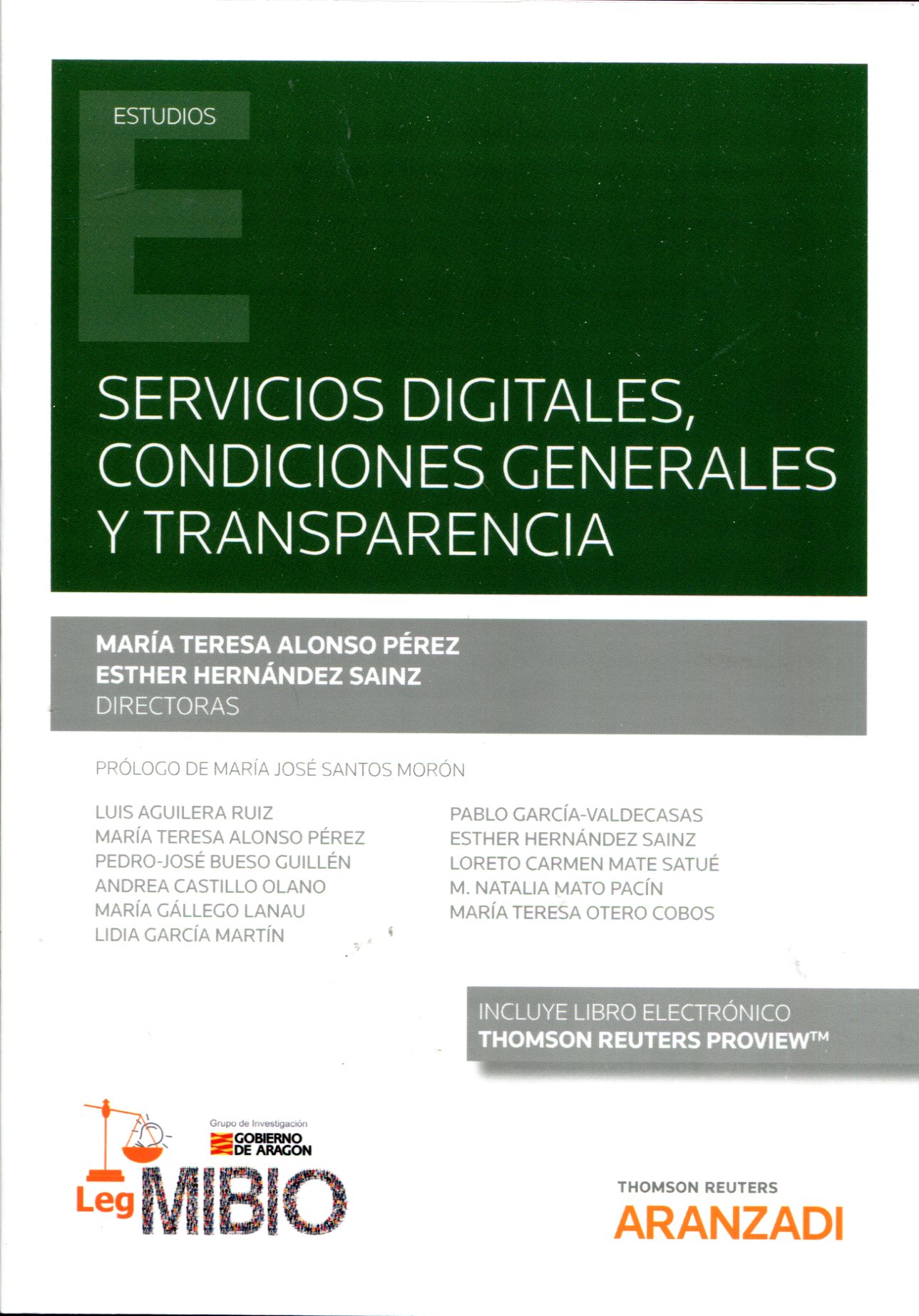 Servicios digitales condiciones generales y transparencia. 9788413086712