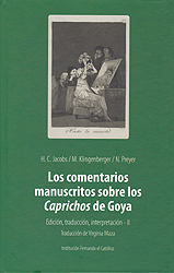 Los comentarios manuscritos sobre los Caprichos de Goya.. 9788499115917