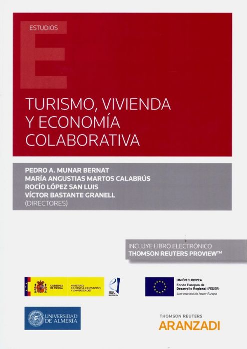 Turismo, vivienda y economía colaborativa. 9788413465937