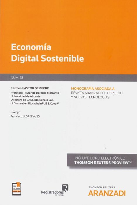 Economía digital sostenible. 9788413450476