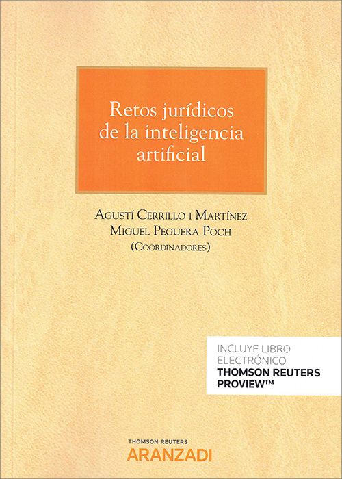 Retos jurídicos de la inteligencia artificial. 9788413465821