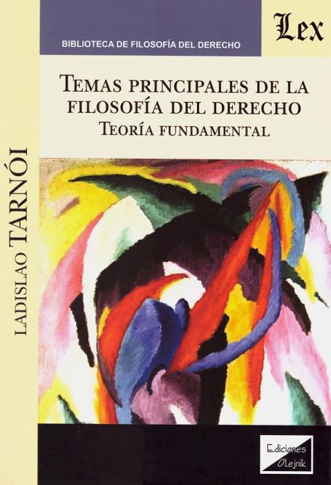 Temas principales de la filosofía del Derecho. 9789563925838