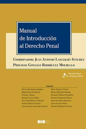Manual de introducción al Derecho penal. 9788434025912