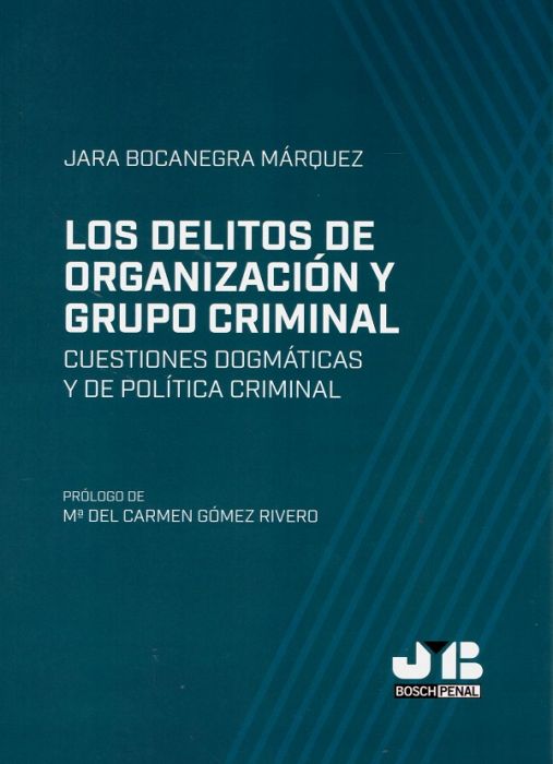 Los delitos de organización y grupo criminal. 9788412175172