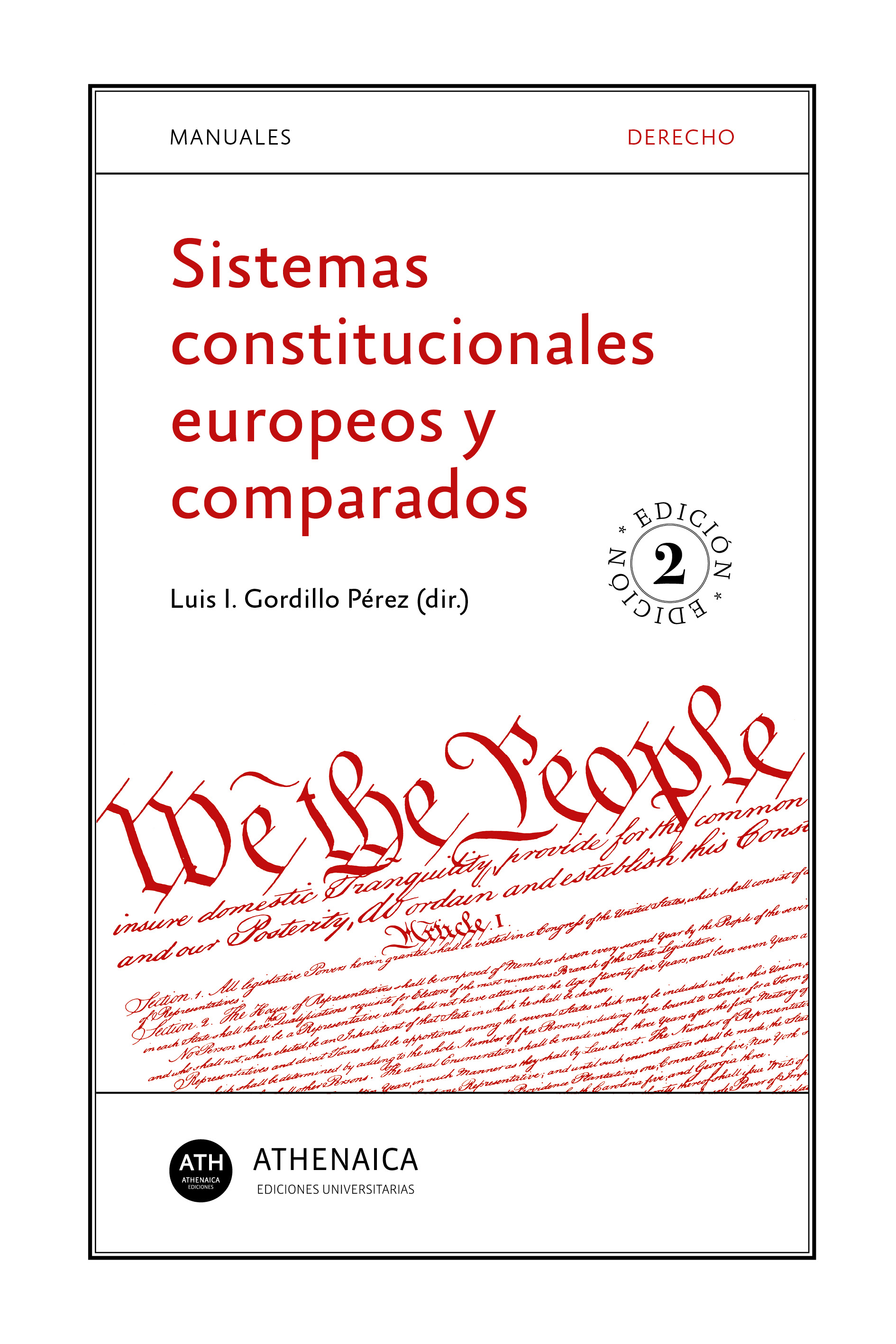 Sistemas constitucionales europeos y comparados. 9788418239175