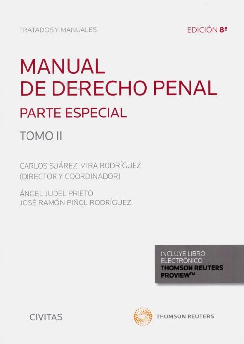 Manual de Derecho penal . 9788491978145
