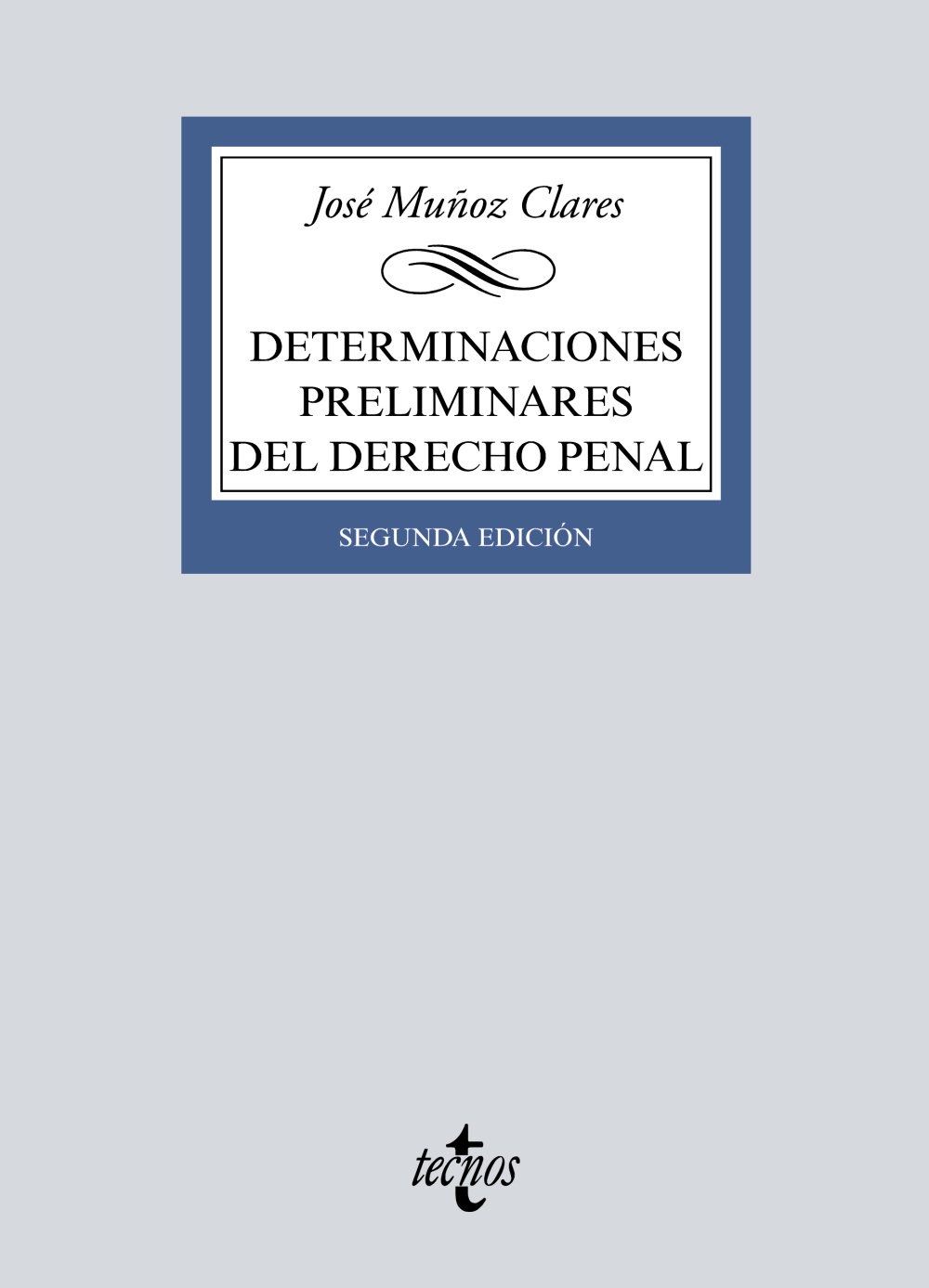 Determinaciones preliminares del Derecho penal. 9788430979196