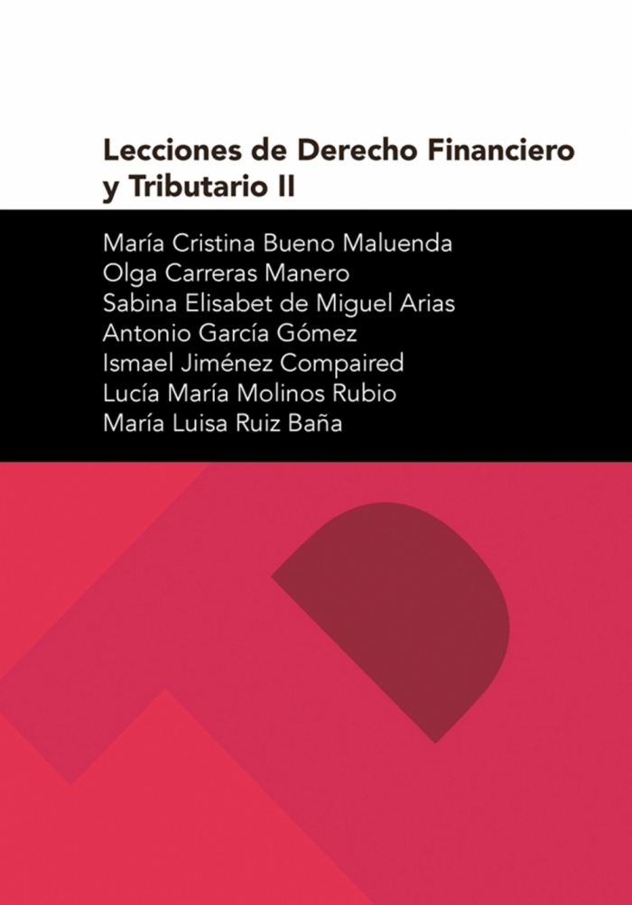 Lecciones de Derecho financiero y tributario II