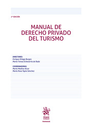 Manual de Derecho privado del turismo . 9788413556956