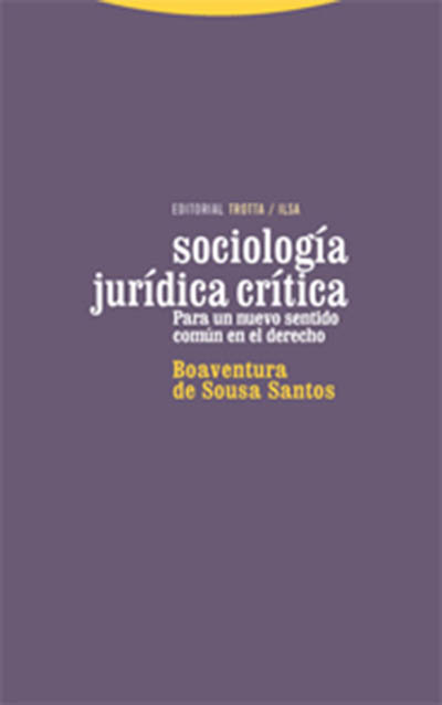 Sociología jurídica crítica. 9788481649833