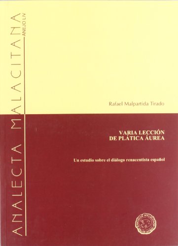 Varia lección de plática áurea. 9788495073426