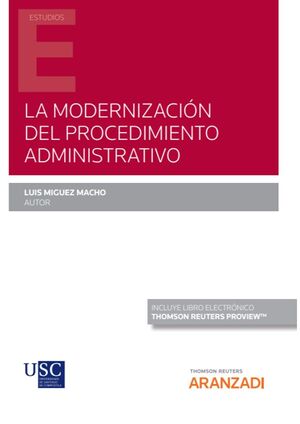 La modernización del procedimiento administrativo. 9788413911267
