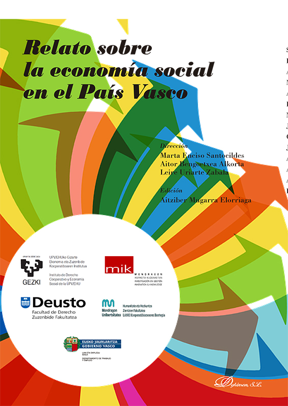 Relato sobre la economía social en el País Vasco. 9788413777351