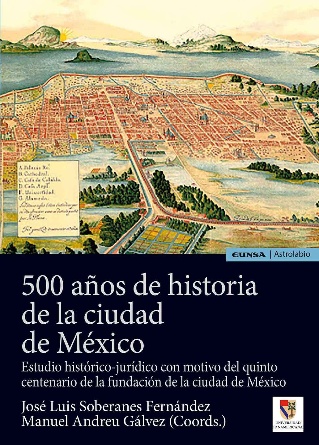 500 años de historia de la ciudad de México. 9788431336646