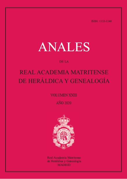 Anales de la Real Academia Matritense de Heráldica y Genealogía 