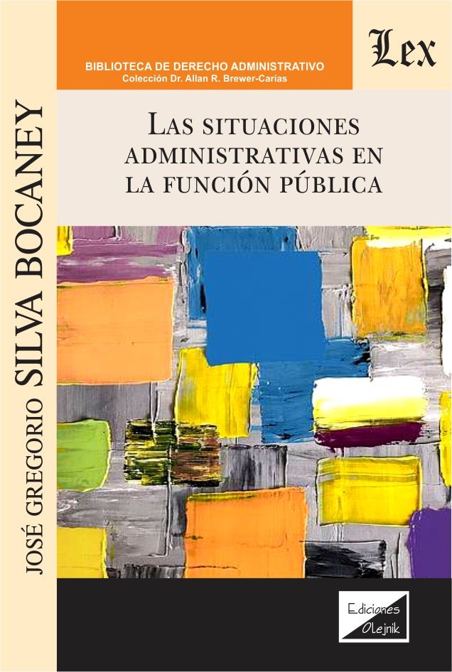 Situaciones administrativas en la función pública. 9789564070292