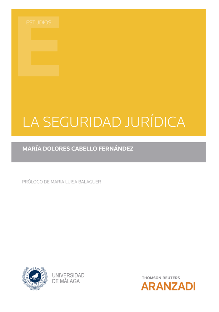 La seguridad jurídica. 9788413913810