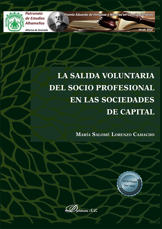 La salida voluntaria del socio profesional en las sociedades de capital