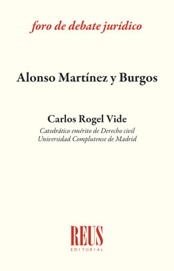 Alonso Martínez y Burgos. 9788429025606