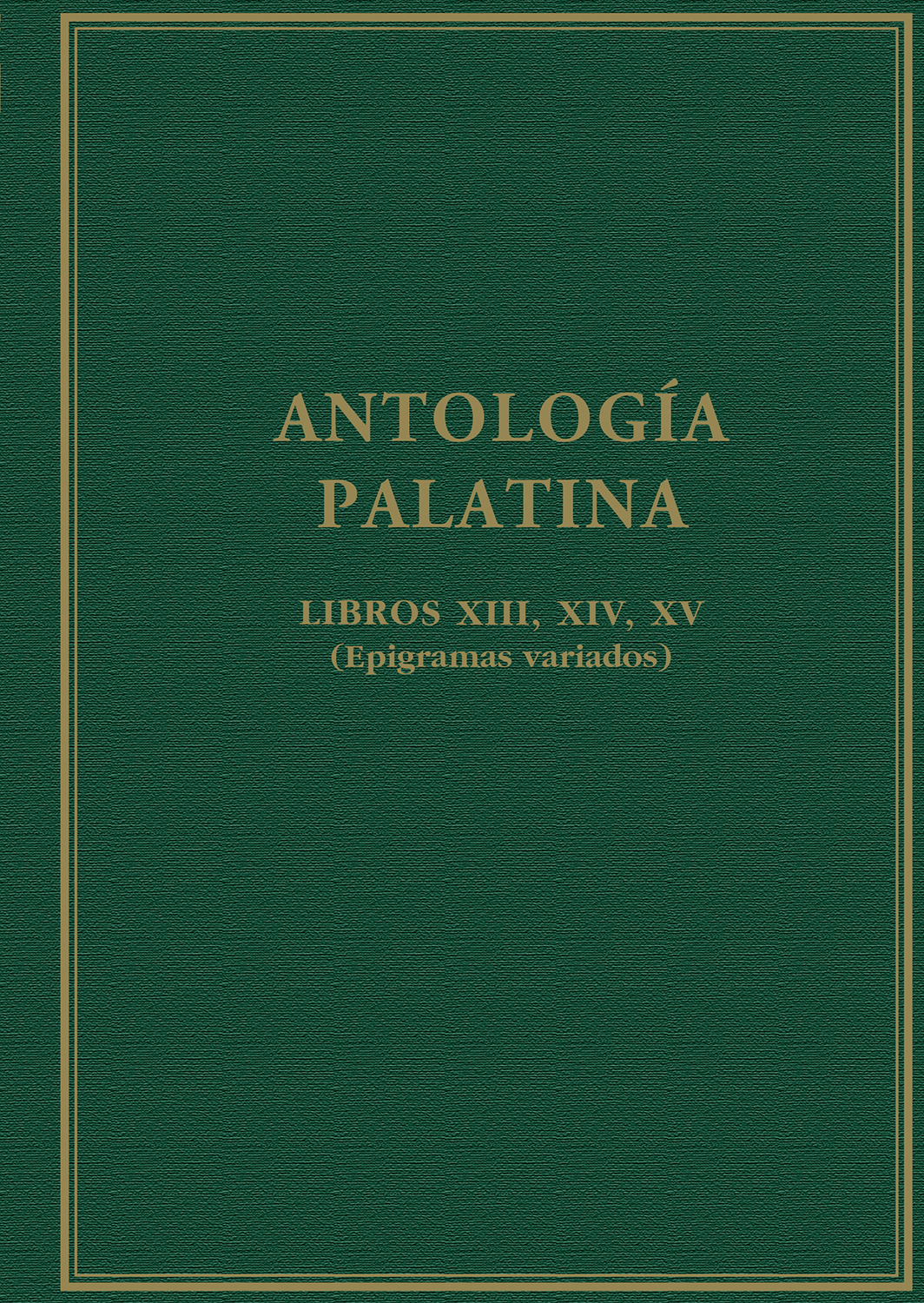 Antología palatina 