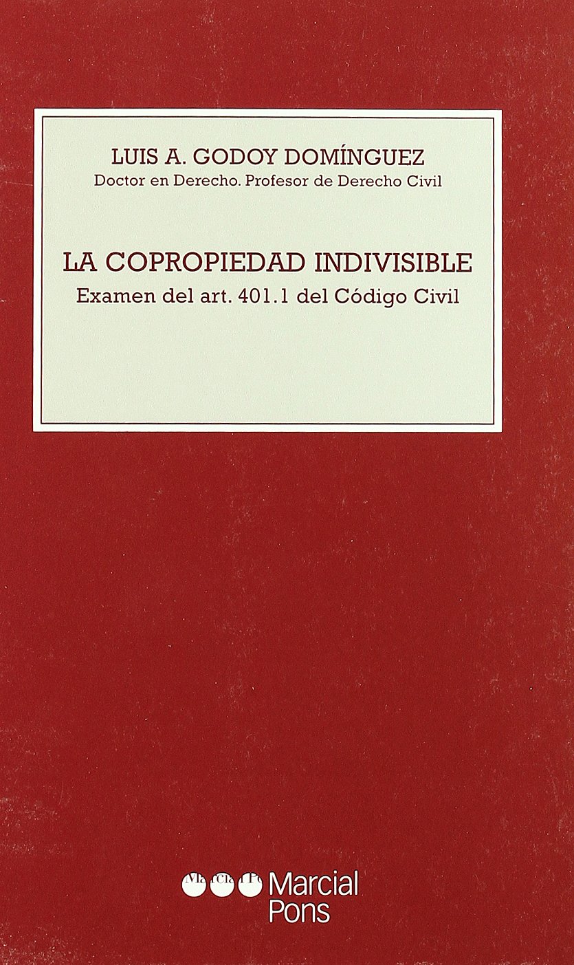 La copropiedad indivisible