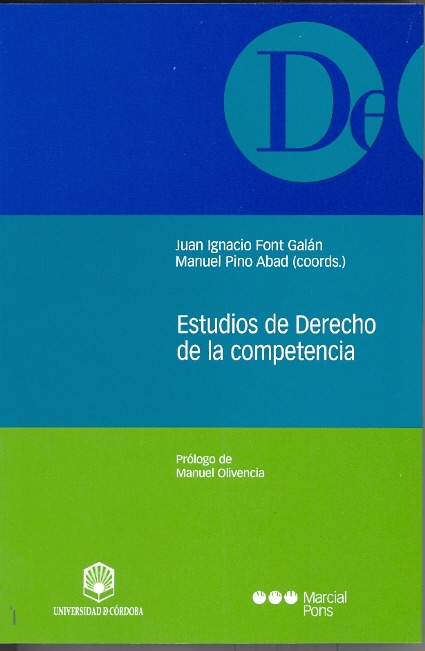 Estudios de Derecho de la competencia