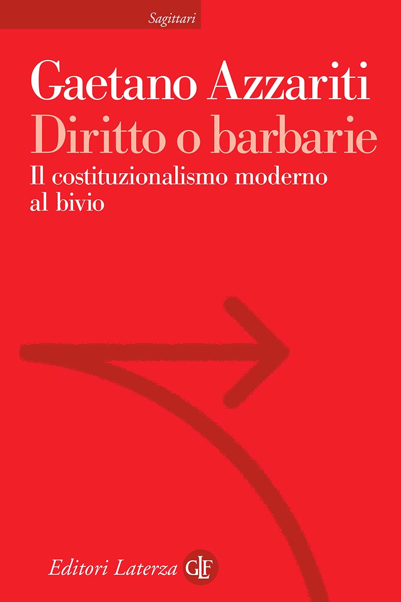 Diritto o barbarie. 9788858143162