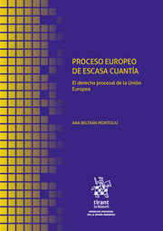 Proceso europeo de escasa cuantía. 9788413782829