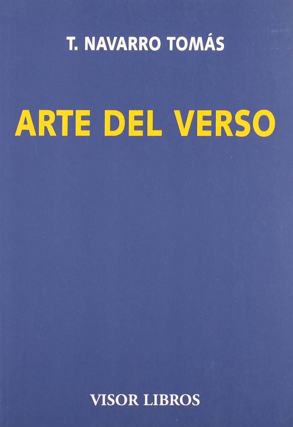 Arte del verso