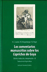 Los comentarios manuscritos sobre los Caprichos de Goya, III. 9788499116181