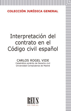 Interpretación del contrato en el Código Civil español. 9788429024340