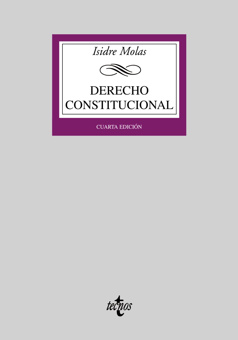 Derecho constitucional. 9788430947324