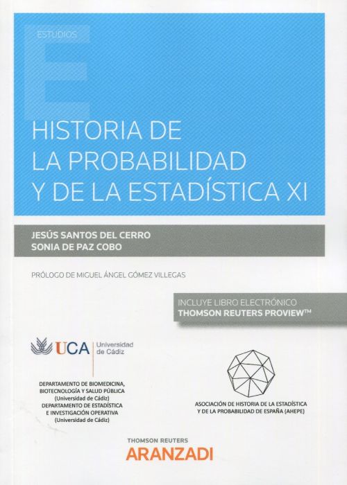 Historia de la probabilidad y de la estadística XI. 9788413461977