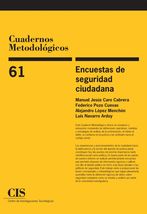 Encuestas de seguridad ciudadana. 9788474768459