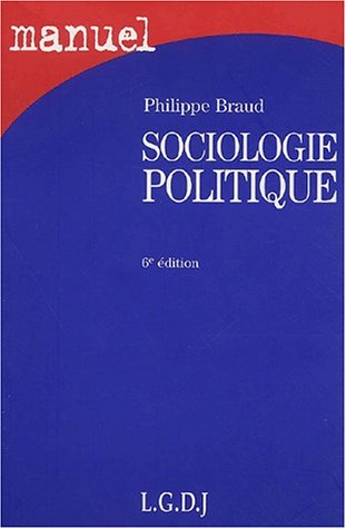 Sociologie politique. 9782275021300