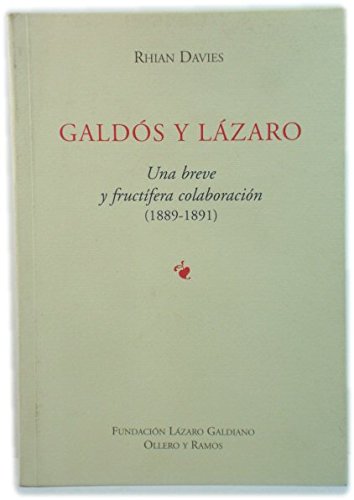 Galdós y Lázaro. 9788478951765