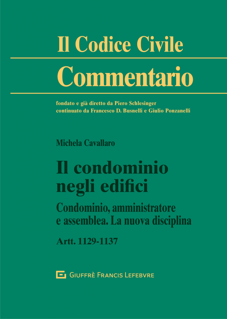 Il condominio negli edifici. 9788828825265