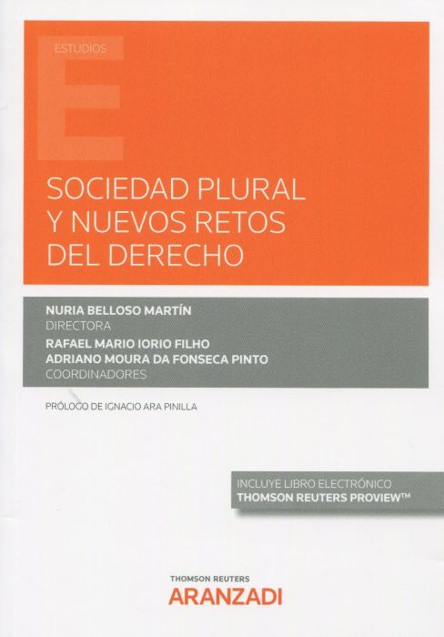 Sociedad plural nuevos retos en el derecho. 9788413451435