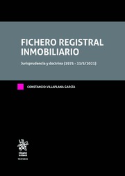 Fichero Registral Inmobiliario. 9788413970059