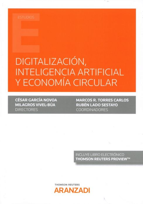 Digitalización, inteligencia artificial y economía circular. 9788413456867