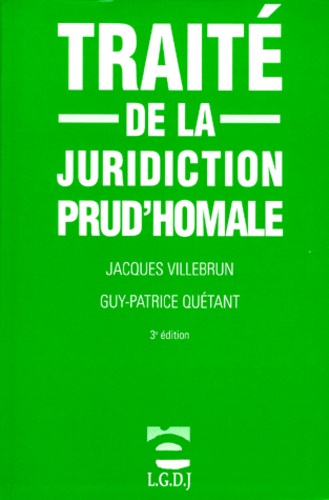 Traite de la juridiction prud'homale . 9782275016054