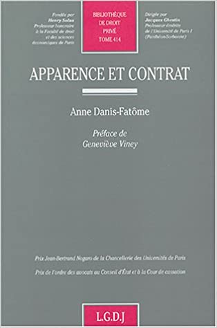 Apparence et contrat