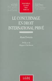 Le concubinage en Droit international privé. 9782275024776