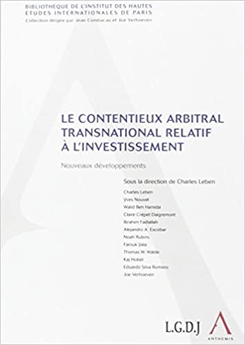 Le contentieux arbitral transnational relatif à l'investissement