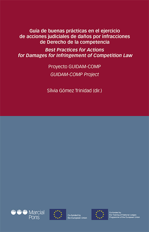 Guía de buenas prácticas en el ejercicio de acciones judiciales de daños por infracciones de derecho de la competencia. 9788413811413