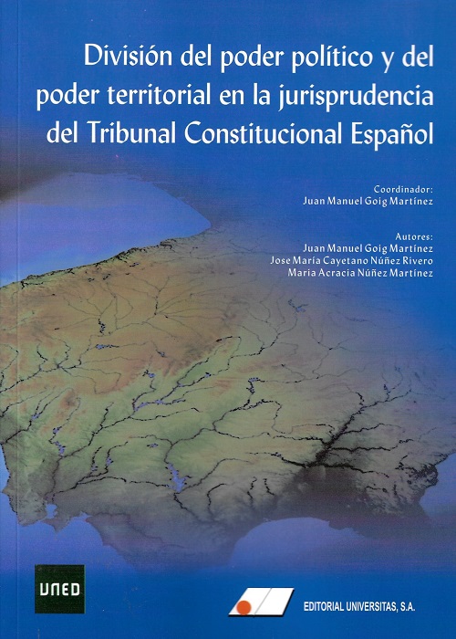 División del poder político y del poder territorial en la jurisprudencia del Tribunal Constitucional Español