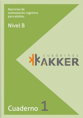 Cuadernos Akker. Ejercicios de estimulación cognitiva para adultos. 9788409056354