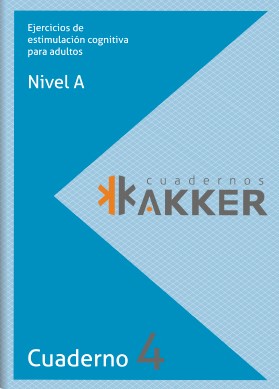 Cuadernos Akker. Ejercicios de estimulación cognitiva para adultos. 9788409064854