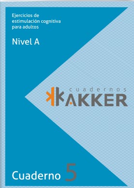 Cuadernos Akker. Ejercicios de estimulación cognitiva para adultos. 9788409064861