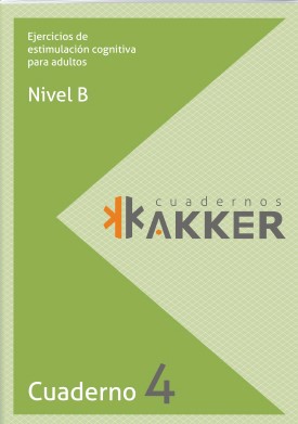 Cuadernos Akker. Ejercicios de estimulación cognitiva para adultos. 9788409064878